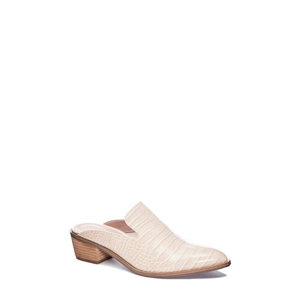 Chinese Laundry Women's Marnie Mule Heels, Beige Size 7.5M